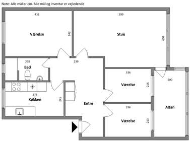Visual presentation of the listing
