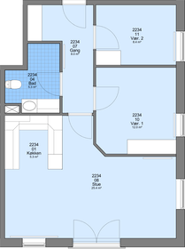 Visual presentation of the listing