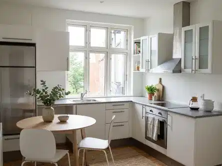 apartment Lys 3-værelses på 75 m2 med altan og opvaskemaskine beliggende ud til volden