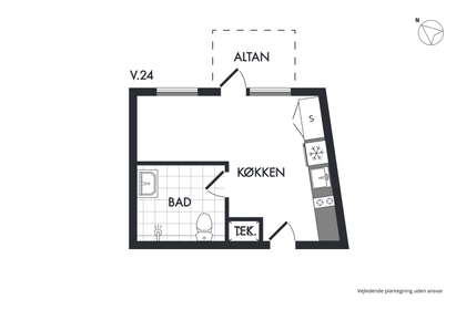 Visual presentation of the listing