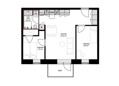 Visual presentation of the listing