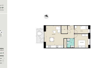 Visual presentation of the listing