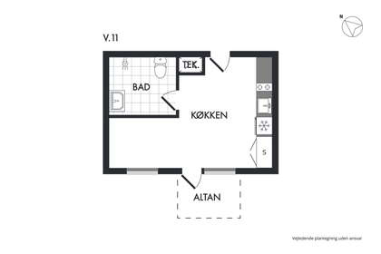 Visual presentation of the listing
