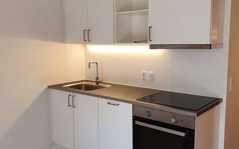 apartment 1-værelses med privat terrasse i Ballerup