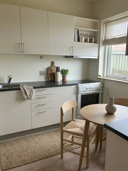 apartment Velindrettet 2-værelses på 46 m2 med separat køkken – parkering og ladestander