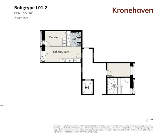 apartment Nyopførte lejeboliger i Ørestad