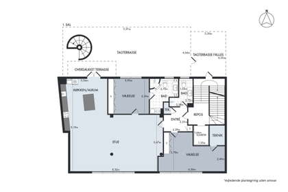 Visual presentation of the listing