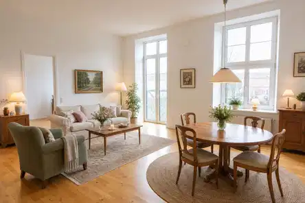apartment Rummelig seniorlejlighed med park og fællesfaciliteter