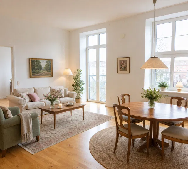 apartment Lys seniorbolig med grønne fællesarealer i Vestbyen