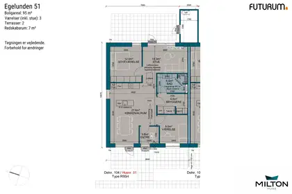 Visual presentation of the listing