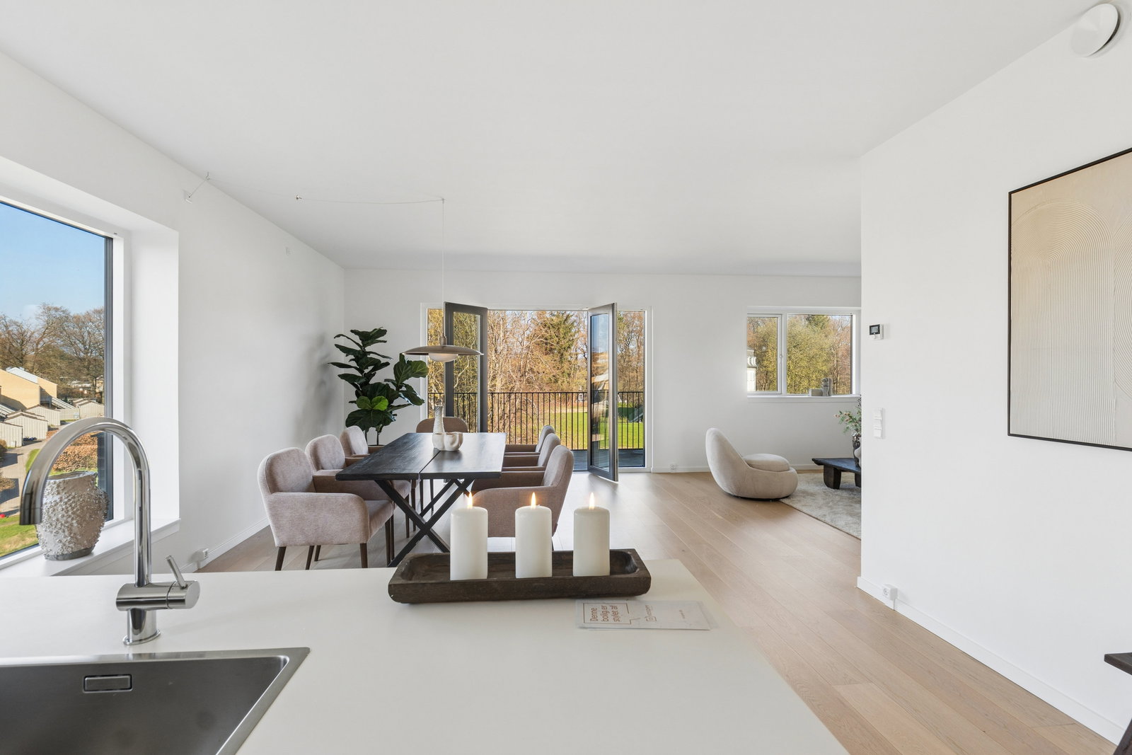apartment Stor og lys 3-værelses i Vedbæk/Gl. Holte