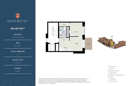 Visual presentation of the listing