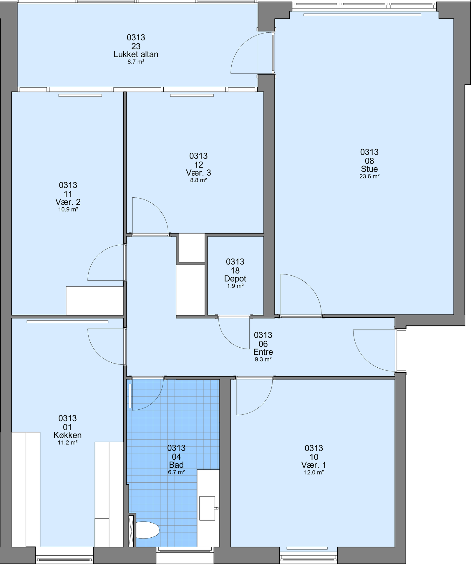 Visual presentation of the listing