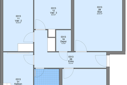 Visual presentation of the listing