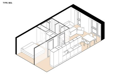 Lys og moderne 2-værelses lejlighed på 61 m2 i Gartnerbyen - Gartnerbyen, Odense V - 1