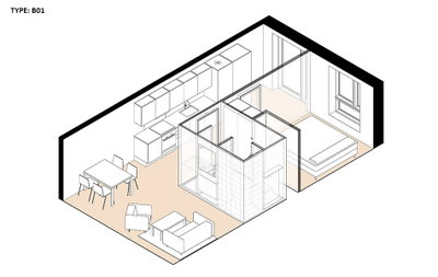 Lys og moderne 2-værelses lejlighed på 61 m2 i Gartnerbyen - Gartnerbyen, Odense V - 2
