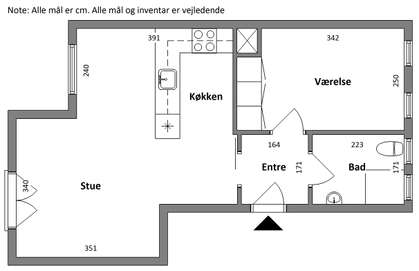 Visual presentation of the listing