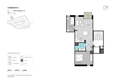 Visual presentation of the listing