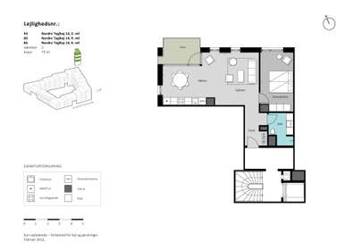 Visual presentation of the listing