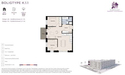Visual presentation of the listing