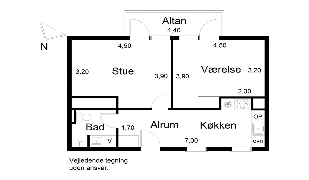 Visual presentation of the listing