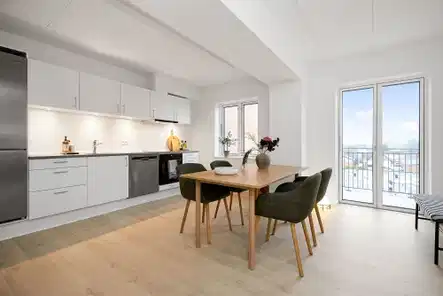 apartment Lys 4-værelses lejlighed i Brædstrup centrum