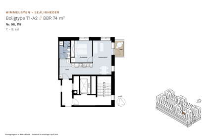 Visual presentation of the listing