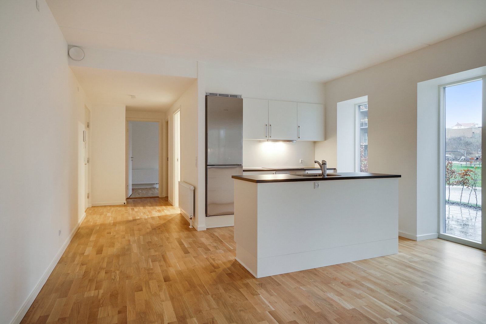 apartment Moderne 2-værelses med stor østvendt terrasse