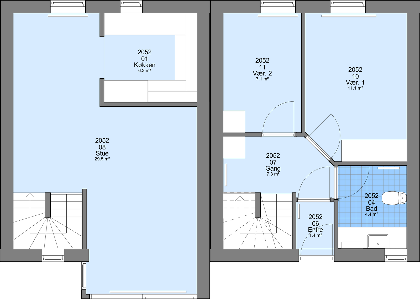 Visual presentation of the listing