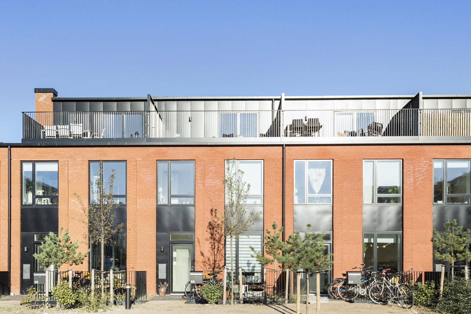 apartment Modern Homes in Teglbyen with Green Surroundings