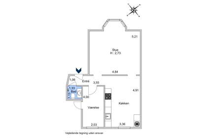 Visual presentation of the listing