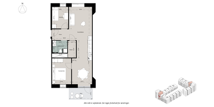 Visual presentation of the listing