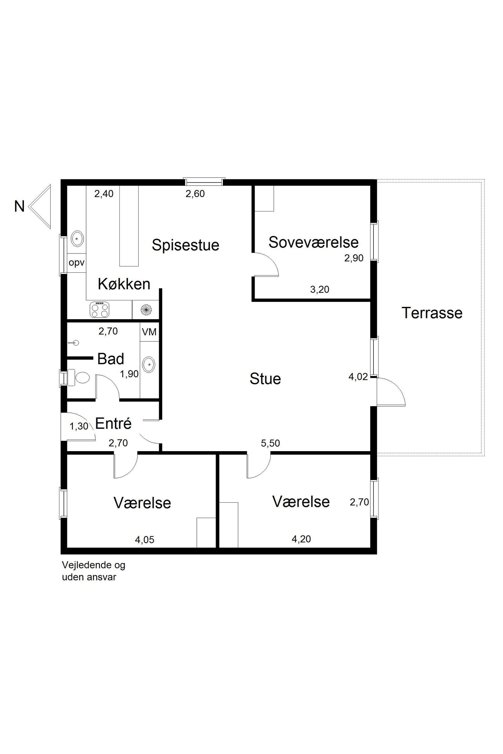 Visual presentation of the listing