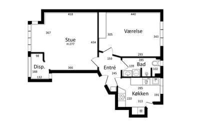 Visual presentation of the listing