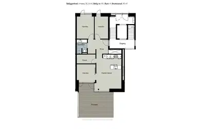 Visual presentation of the listing