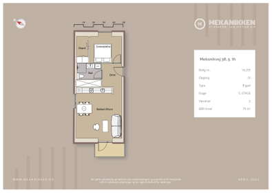 Visual presentation of the listing