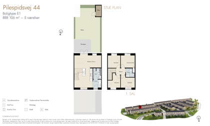 Visual presentation of the listing