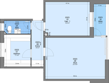 Visual presentation of the listing