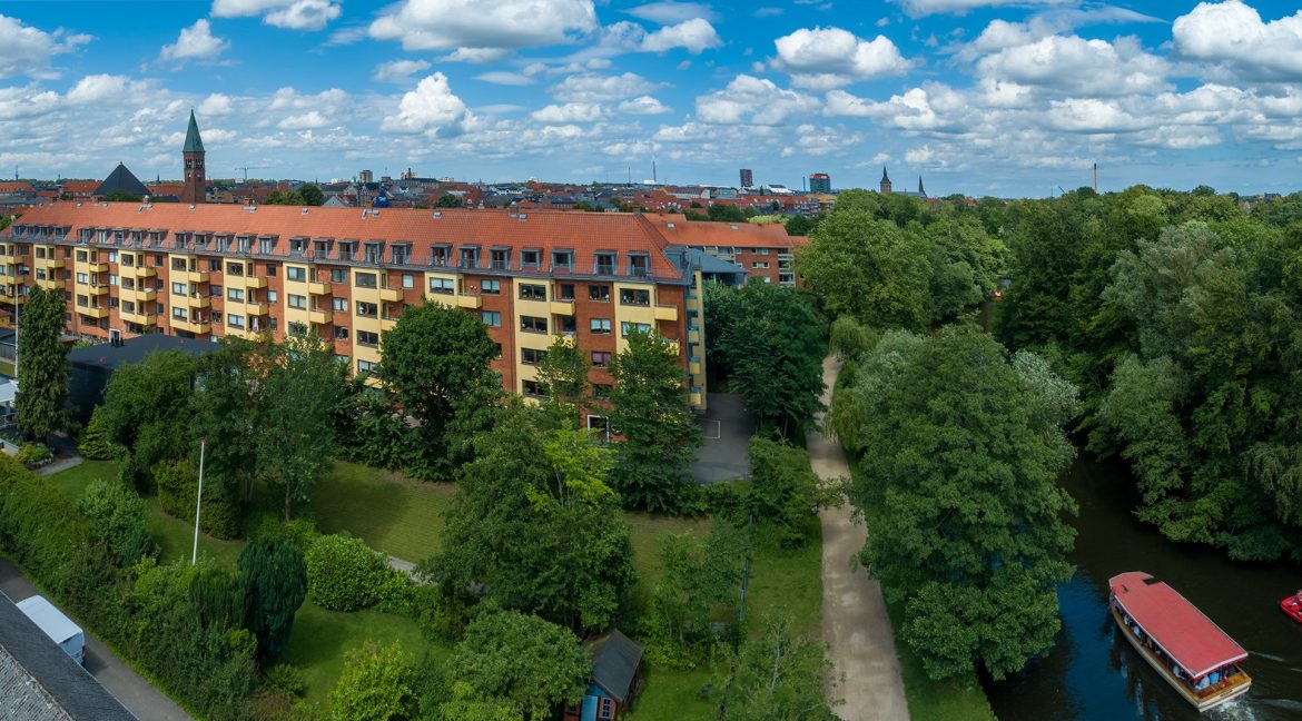 apartment Lys 2-værelses lejlighed ved Odense Å