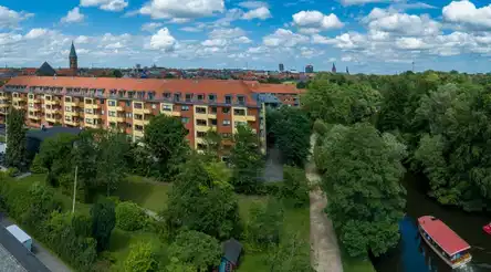 apartment Lys 2-værelses lejlighed ved Odense Å