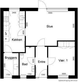Visual presentation of the listing