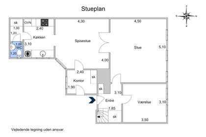 Visual presentation of the listing