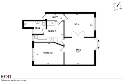 Visual presentation of the listing