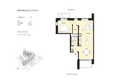 Visual presentation of the listing