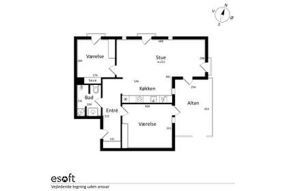 Visual presentation of the listing