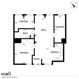 Visual presentation of the listing