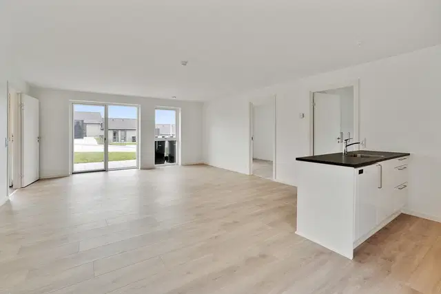 townhouse 4-værelses rækkehus med have og terrasse i Vinding
