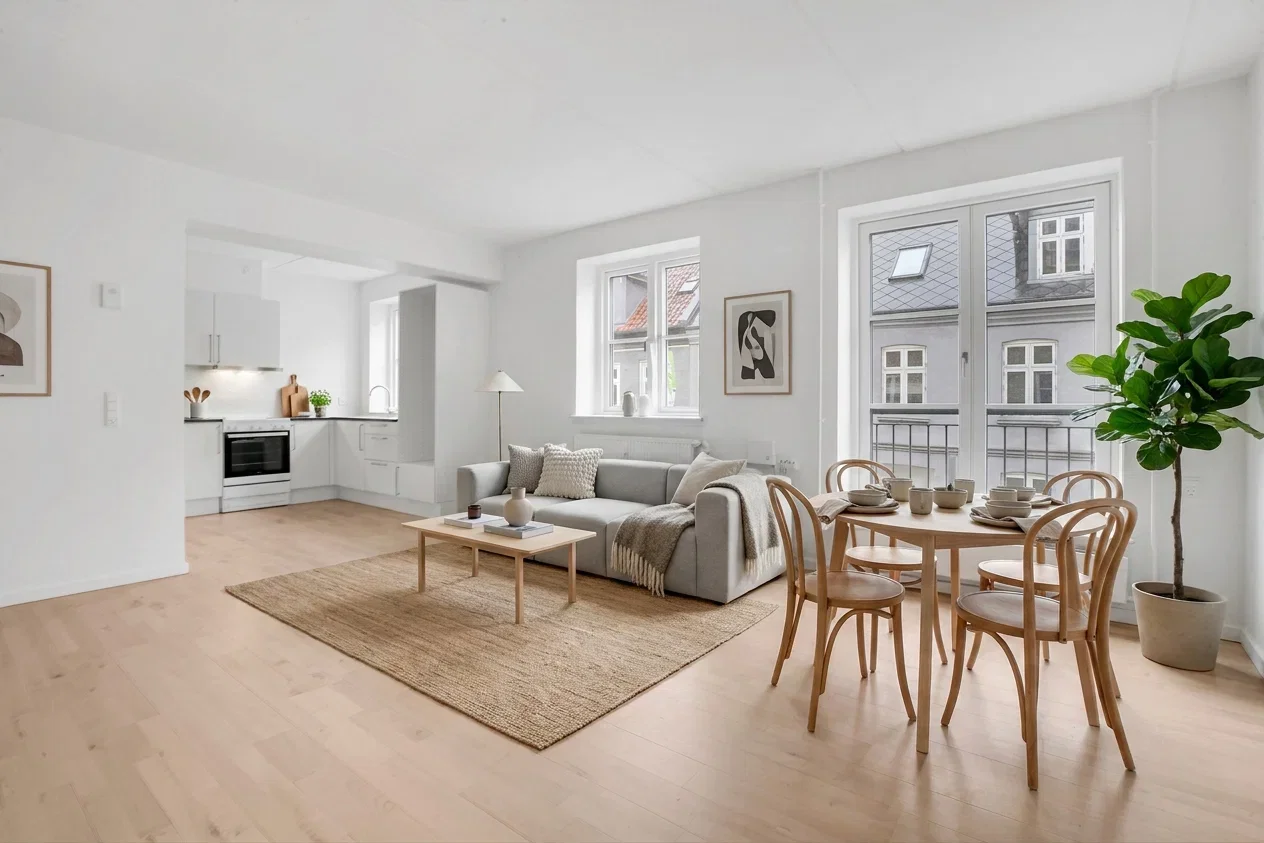apartment 3 værelses i Vestbyen