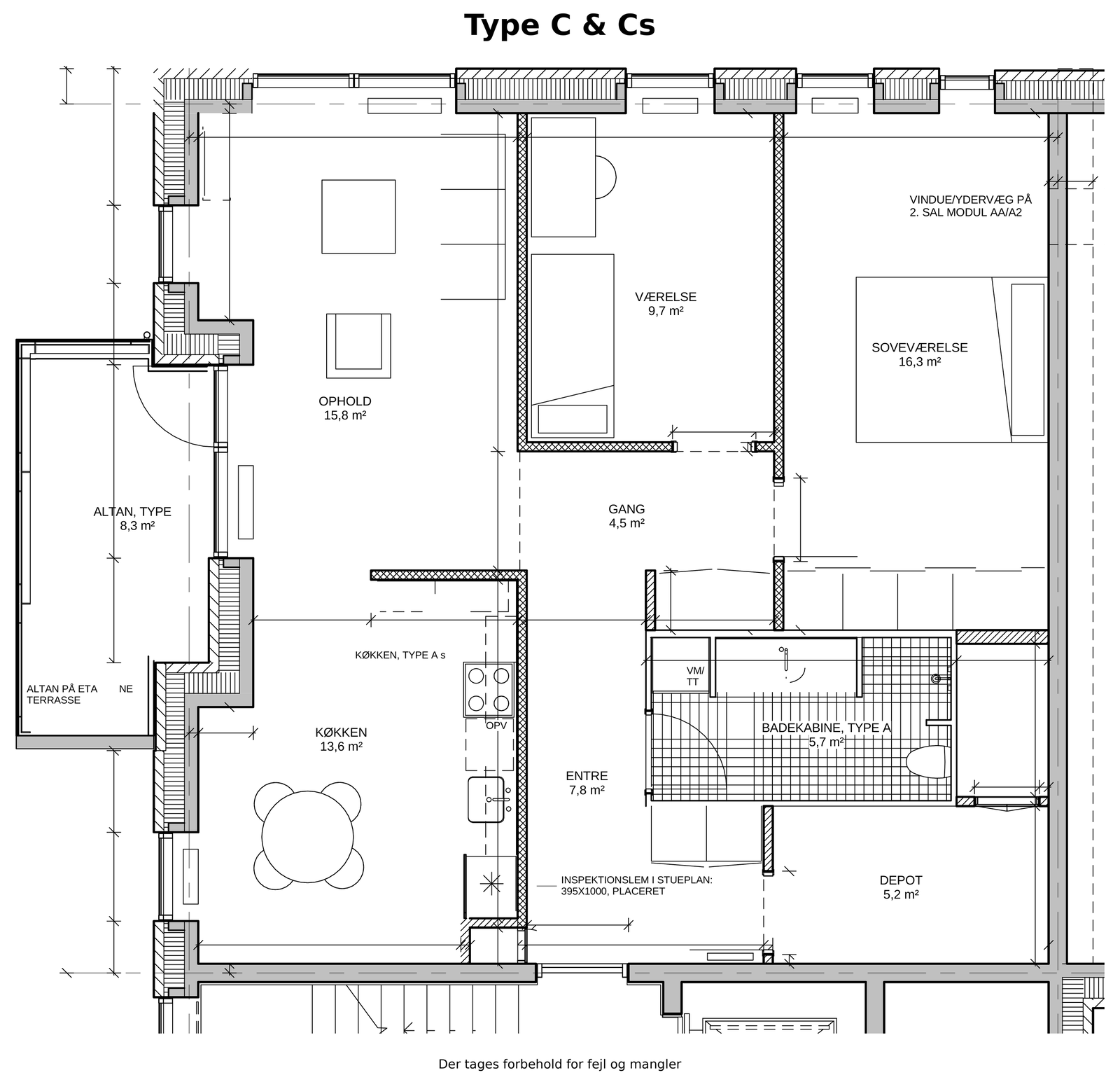 Visual presentation of the listing