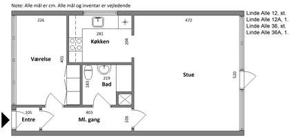Visual presentation of the listing